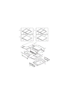 Refrigerator Parts parts for Kenmore Refrigerator 795.72182315 (79572182315, 795 72182315) from AppliancePartsPros.com