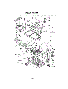 Vacuum Cleaner parts for Kenmore Vacuum 116.29312990 (11629312990, 116 29312990) from AppliancePartsPros.com