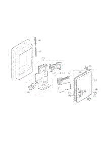 Ice Maker Parts parts for Kenmore Refrigerator 795.71052014 (79571052014, 795 71052014) from AppliancePartsPros.com