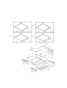 Refrigerator Parts parts for Kenmore Refrigerator 795.71056014 (79571056014, 795 71056014) from AppliancePartsPros.com