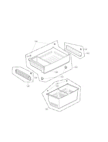 Freezer Parts parts for Kenmore Refrigerator 795.71053014 (79571053014, 795 71053014) from AppliancePartsPros.com