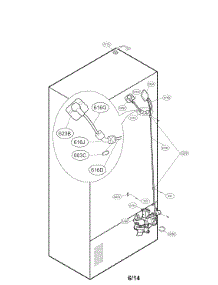Water And Tube Parts parts for Kenmore Refrigerator 795.71053014 (79571053014, 795 71053014) from AppliancePartsPros.com