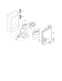 Ice Maker And Ice Bin Parts parts for Kenmore Refrigerator 795.72049313 (79572049313, 795 72049313) from AppliancePartsPros.com