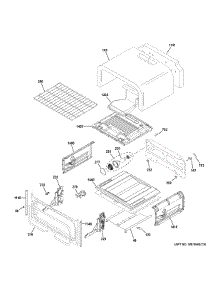 Upper Oven parts for Ge Range PGB960FEJ1DS from AppliancePartsPros.com