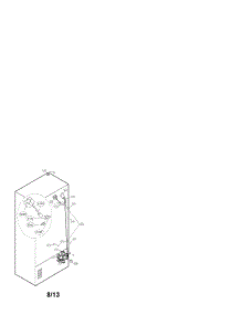 Valve And Water Tube Parts parts for Kenmore Refrigerator 795.72353310 (79572353310, 795 72353310) from AppliancePartsPros.com