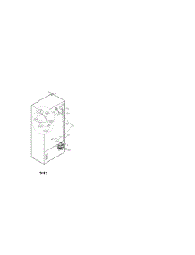Valve And Water Tube Parts parts for Kenmore Refrigerator 795.72043012 (79572043012, 795 72043012) from AppliancePartsPros.com