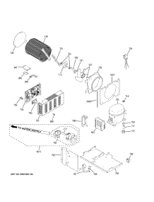 Machine Compartment parts for Ge Refrigerator ZISS480NKBSS from AppliancePartsPros.com