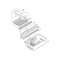 Freezer Parts parts for Kenmore Refrigerator 795.71072013 (79571072013, 795 71072013) from AppliancePartsPros.com