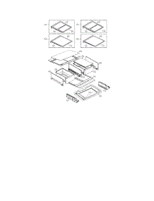 Refrigerator Parts parts for Kenmore Refrigerator 795.72092310 (79572092310, 795 72092310) from AppliancePartsPros.com