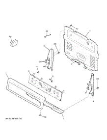Control Panel parts for Ge Range PB911FJ6DS from AppliancePartsPros.com