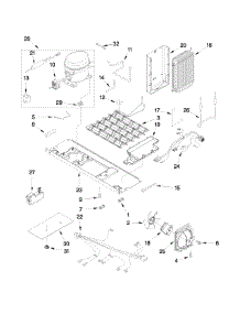 Unit Parts parts for Kenmore Refrigerator 106.51179310 (10651179310, 106 51179310) from AppliancePartsPros.com