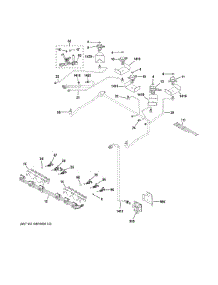 Gas & Burner Parts parts for Ge Range C2S995SEL1SS from AppliancePartsPros.com