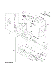 Ice Maker & Dispenser parts for Ge Refrigerator ZISS420DKBSS from AppliancePartsPros.com