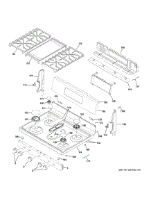 Control Panel & Cooktop parts for Ge Range JGB860BEJ1TS from AppliancePartsPros.com