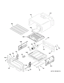 Upper Oven parts for Ge Range JGB860BEJ1TS from AppliancePartsPros.com