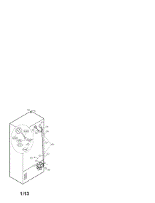 Valve And Water Tube Parts parts for Kenmore Refrigerator 795.72052112 (79572052112, 795 72052112) from AppliancePartsPros.com