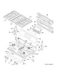 Control Panel & Cooktop parts for Ge Range JGB660SEJ4SS from AppliancePartsPros.com
