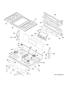 Control Panel & Cooktop parts for Ge Range JGB700FEJ1DS from AppliancePartsPros.com