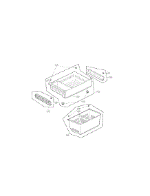 Freezer Parts parts for Kenmore Refrigerator 795.71056013 (79571056013, 795 71056013) from AppliancePartsPros.com