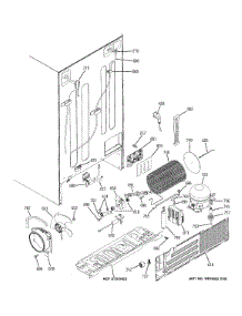 Machine Compartment parts for Ge Refrigerator GSHS9NGYDCSS from AppliancePartsPros.com