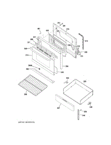 Door & Drawer Parts parts for Ge Range JBS27RK3SS from AppliancePartsPros.com