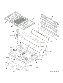 Control Panel & Cooktop parts for Ge Range PGB911SEJ4SS from AppliancePartsPros.com