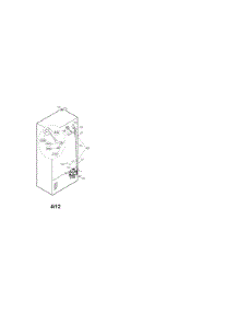 Valve And Water Tube Parts parts for Kenmore Refrigerator 795.72062110 (79572062110, 795 72062110) from AppliancePartsPros.com