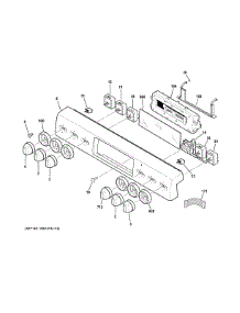 Control Panel parts for Ge Range CS980ST8SS from AppliancePartsPros.com