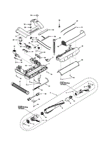 Nozzle parts for Kenmore Vacuum 116.31811010 (11631811010, 116 31811010) from AppliancePartsPros.com