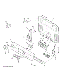 Control Panel parts for Ge Range JB755EJ5ES from AppliancePartsPros.com