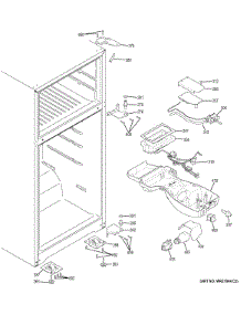 Fresh Food Section parts for Ge Refrigerator GIE18GSHBRSS from AppliancePartsPros.com