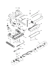 Nozzle parts for Kenmore Vacuum 116.39050900 (11639050900, 116 39050900) from AppliancePartsPros.com