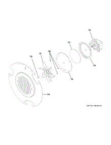 Convection Fan parts for Ge Range JGB700EEJ3ES from AppliancePartsPros.com