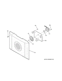 Convection Fan parts for Ge Range JB700DJ4WW from AppliancePartsPros.com