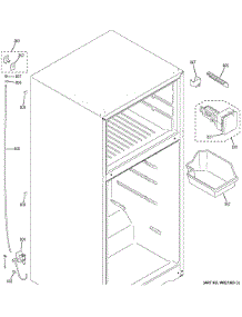 Ice Maker parts for Ge Refrigerator GIE16DGHBRBB from AppliancePartsPros.com