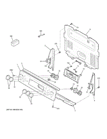Control Panel parts for Ge Range JB750BJ5TS from AppliancePartsPros.com
