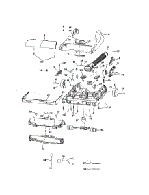 Nozzle parts for Kenmore Vacuum 116.31150311 (11631150311, 116 31150311) from AppliancePartsPros.com