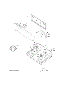 Control Panel & Cooktop parts for Ge Range JGBS30REK1SS from AppliancePartsPros.com