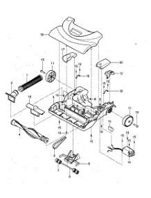 Nozzle Parts parts for Kenmore Vacuum 721.35820500 (72135820500, 721 35820500) from AppliancePartsPros.com