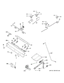 Gas & Burner Parts parts for Ge Range JGBS30DEK1BB from AppliancePartsPros.com