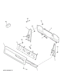 Control Panel parts for Ge Range PB911EJ5ES from AppliancePartsPros.com