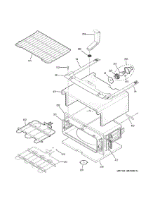 Upper Oven parts for Ge Range JB860DJ5BB from AppliancePartsPros.com