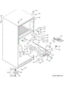 Fresh Food Section parts for Ge Refrigerator GTH18EBELRBB from AppliancePartsPros.com