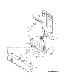 Fresh Food Section parts for Ge Refrigerator PFE27KSDESS from AppliancePartsPros.com