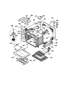 Upper Body parts for Kenmore Wall Oven 911.49013991 (91149013991, 911 49013991) from AppliancePartsPros.com