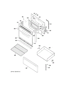 Door & Drawer Parts parts for Ge Range JBS27DF2WW from AppliancePartsPros.com