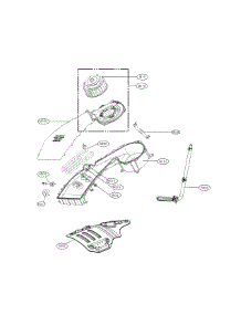 Duct Parts parts for Kenmore Washer 796.41003610 (79641003610, 796 41003610) from AppliancePartsPros.com