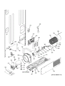 Machine Compartment parts for Ge Refrigerator PFCF1NFCBBB from AppliancePartsPros.com