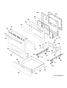 Door & Drawer Parts parts for Ge Range JGB660SEJ2SS from AppliancePartsPros.com