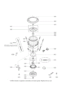 Tub Assembly Part parts for Kenmore Washer 796.29272001 (79629272001, 796 29272001) from AppliancePartsPros.com